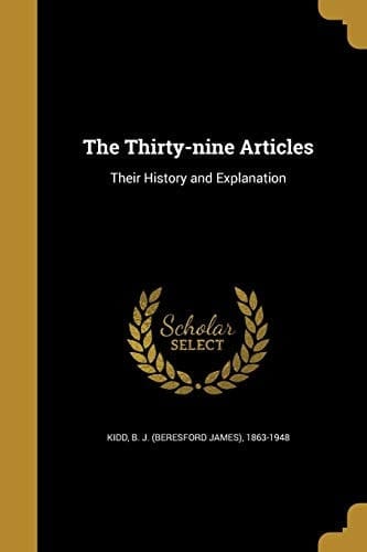 The Thirty-Nine Articles