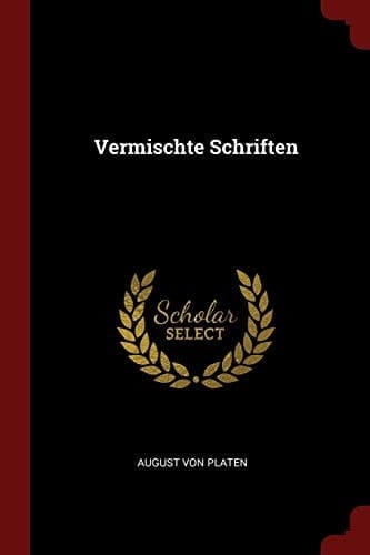 Vermischte Schriften