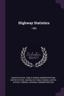 Highway Statistics 1989