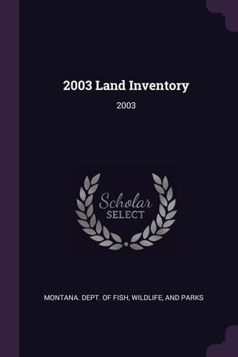 2003 Land Inventory 2003