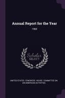 Annual Report for the Year 1960
