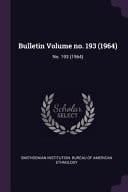 Bulletin Volume No. 193 (1964)