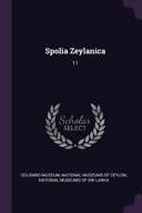 Spolia Zeylanica 11