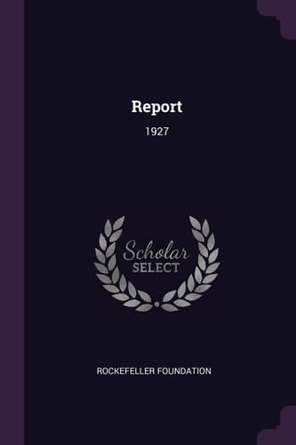 Report 1927