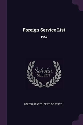 Foreign Service List 1957
