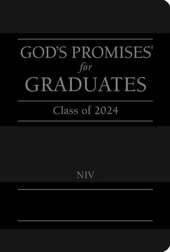 God's Promises for Graduates Class of 2024 - Black NIV : New International Version