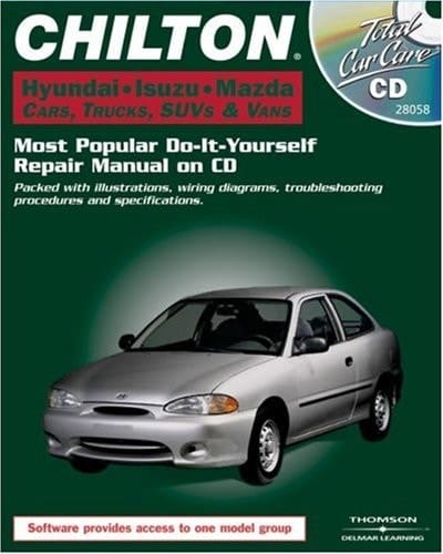 Total Car Care Hyundai-Isuzu-Mazda Cars, Trucks, SUVs and Vans, 1981-1998