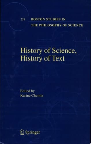 History of Science, History of Text