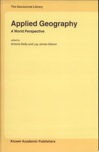 Applied Geography A World Perspective