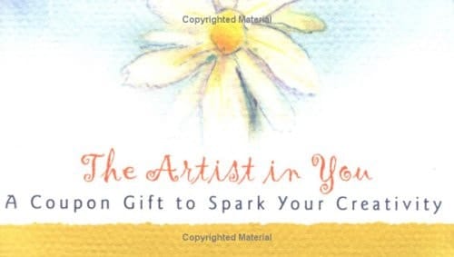The Artist in You A Coupon Gift to Spark Your Creativity