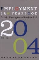 Employment Law Yearbook 2004
