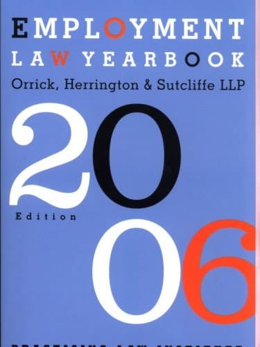 Employment Law Yearbook 2006