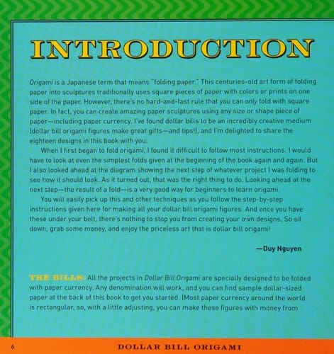 Dollar Bill Origami Another Way to Impress Your Friends with Money