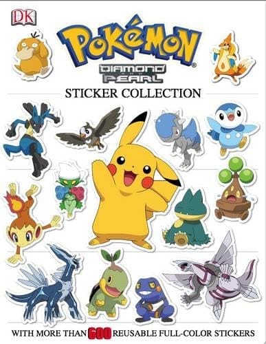 Pokemon Diamond and Pearl Sticker Collection