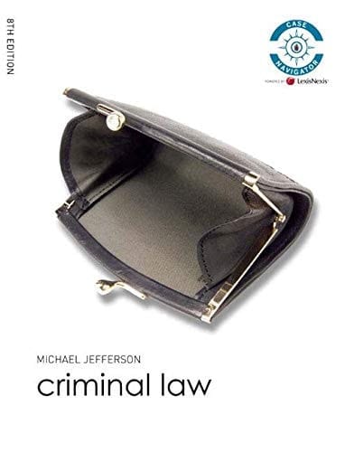 Valuepack:Criminal Law/Law Express Criminal Law 1st Edition