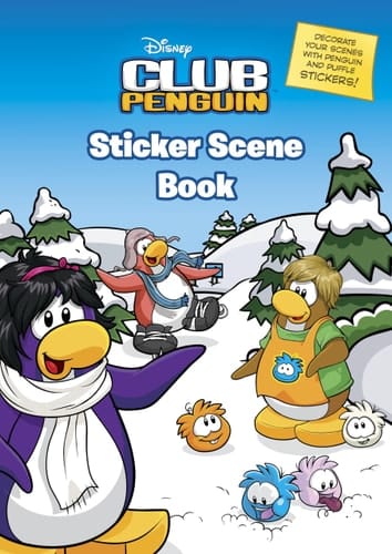 Club Penguin Sticker Scene