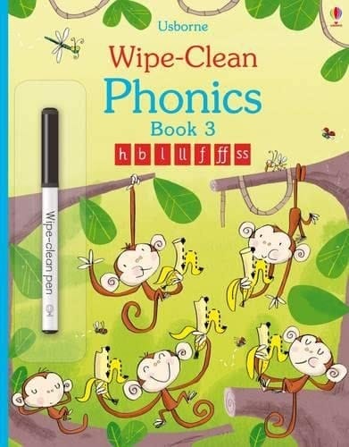 Wipe Clean Phonics Book 3