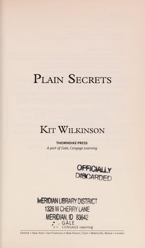 Plain Secrets