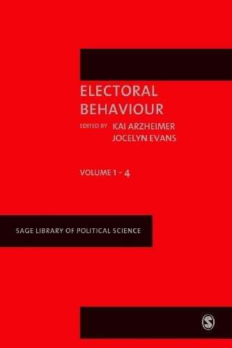 Electoral Behaviour (SAGE Library of Political Science)