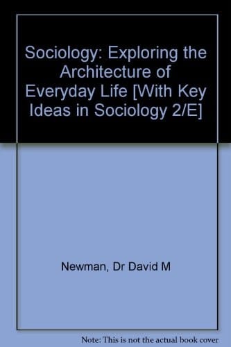 Sociology/ Key Ideas in Sociology