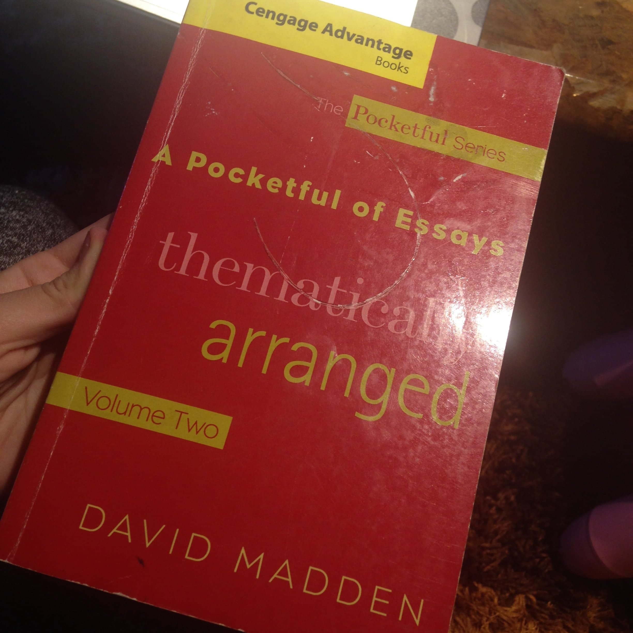 Cengage Advantage Books: a Pocketful of Essays Volume II, Thematically Arranged, Revised Edition