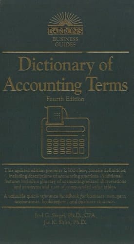 Dictionary of Accounting Terms