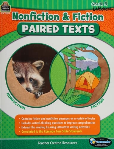 Nonfiction and Fiction Paired Texts Grade 3