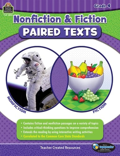 Nonfiction and Fiction Paired Texts Grade 4