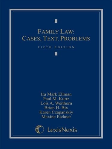 Family Law (Casebook)