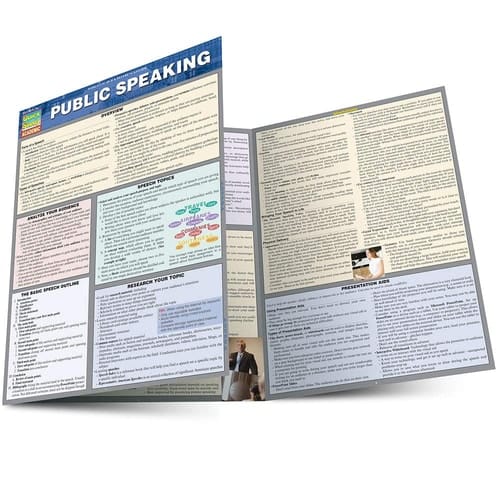 Public Speaking QuickStudy Laminated Reference Guide