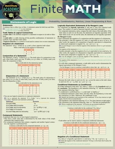 Finite Mathematics