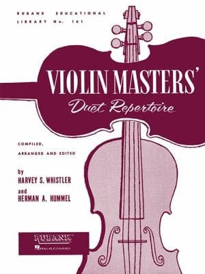 Violin Masters Duet Repertoire
            
                Rubank Educational Library