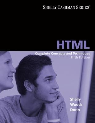Html Complete Concepts And Techniques