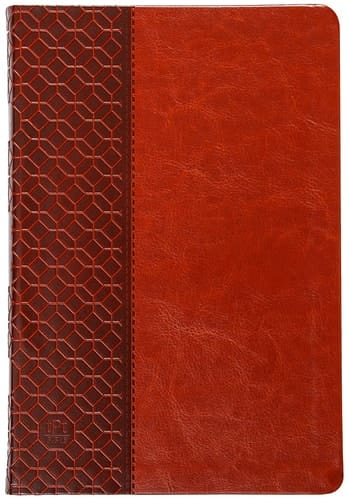 The Passion Translation New Testament (2020 Edition) Large Print Brown With Psalms, Proverbs and Song of Songs