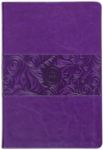 The Passion Translation New Testament (2020 Edition) Large Print Violet With Psalms, Proverbs and Song of Songs