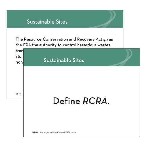 LEED v3 Building Design & Construction Flashcards