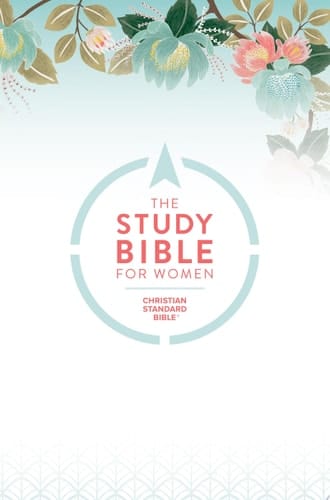 The CSB Study Bible For Women, Teal Flowers LeatherTouch, Indexed Faithful and True