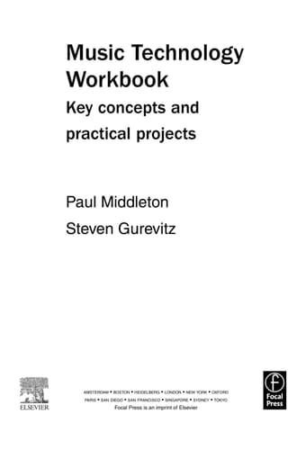 Music Technology Workbook Key Concepts and Practical Projects