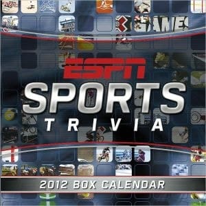 2012 Espn Box Calendar