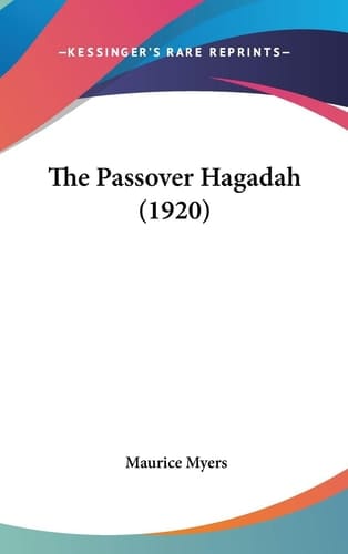 The Passover Hagadah (1920)