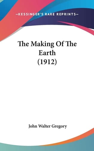 The Making Of The Earth (1912)