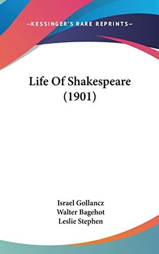 Life Of Shakespeare (1901)
