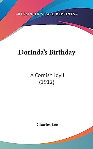 Dorinda's Birthday A Cornish Idyll (1912)