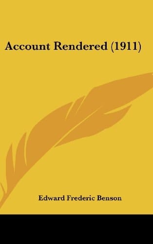 Account Rendered (1911)