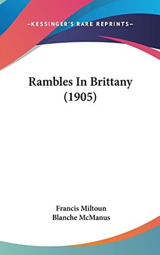 Rambles In Brittany (1905)