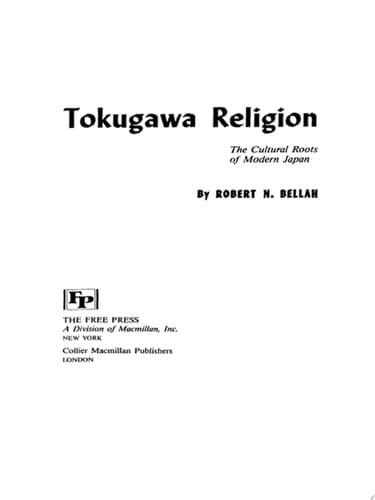 Tokugawa Religion