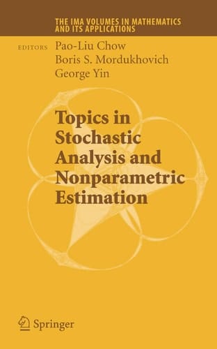 Topics in Stochastic Analysis and Nonparametric Estimation