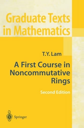 A First Course in Noncommutative Rings