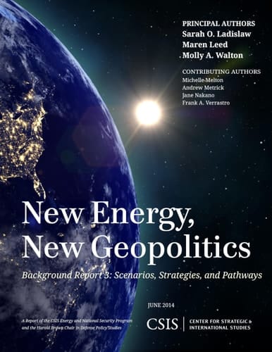 New Energy, New Geopolitics Background Report 3: Scenarios, Strategies, and Pathways