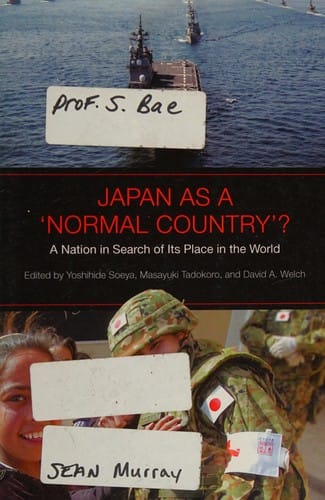 Japan as a 'normal country'?